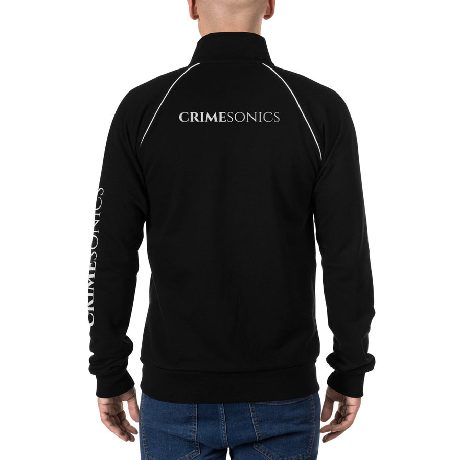 CrimeSonics Premium Piped Fleece Jacket
